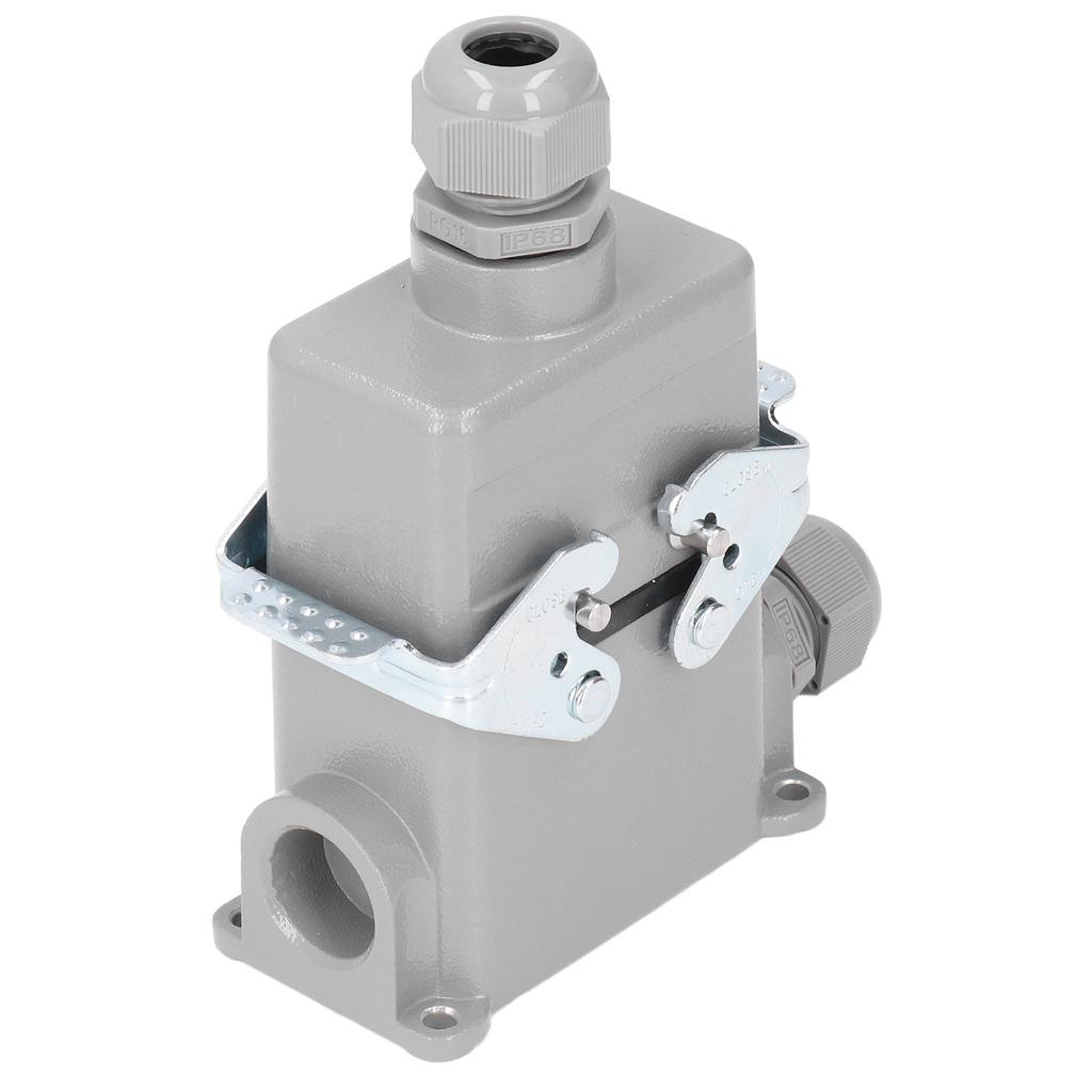 Heavy Duty Connector Rectangular Cast Aluminum Alloy Connector with Industrial Plugs 16A 500V