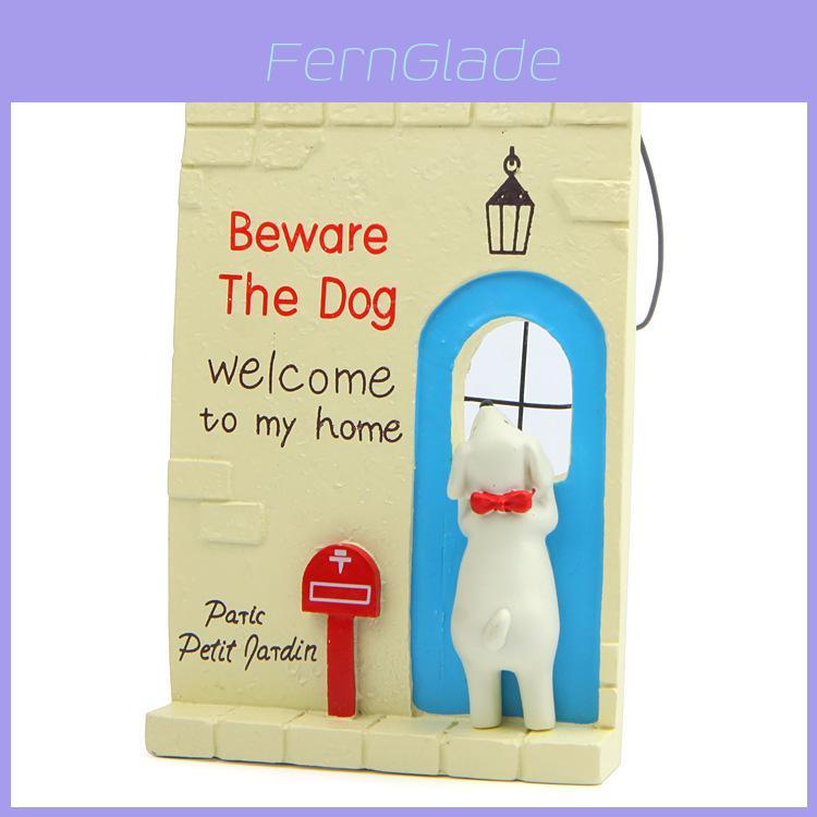 Resin Ornament Little Dog Lying On The Windowsill For Garden Decor And Succulent Plants