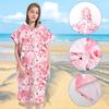 Asciugamano da Spiaggia con Cappuccio per Uomo e Donna Asciugamani con Cappuccio Accappatoio per Adulti Asciugatura Rapida Leggero Morbido Microfibra Poncho Accappatoio da Bagno