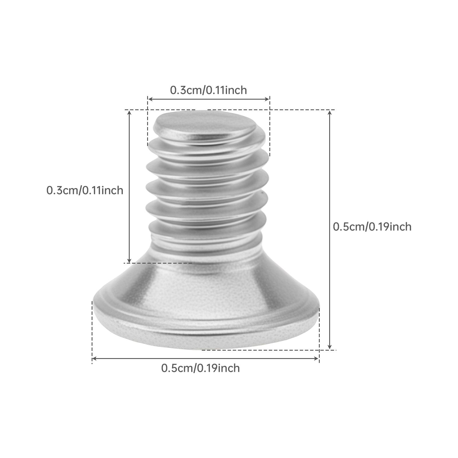 

120 шт. Винты с плоской головкой M4 из нержавеющей стали 304 6-12 мм Набор с шайбами Отвертка 316*100pcs