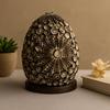 Seashell Table Lamp - Oval Chocolate Twist 15 Cm