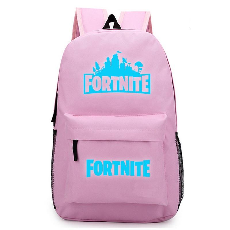 School Fortnite Bag Battle Royale Shoulder Luminous Boy Backpack Trendy Cool And