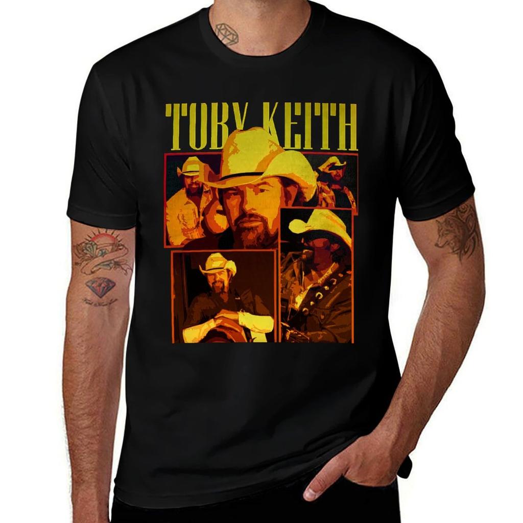 Toby Keith Cadeau T-shirt Buitenactiviteit Sport T-shirt