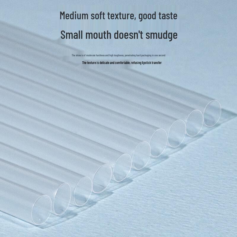 Disposable Bendable Food-Grade Plastic Straws