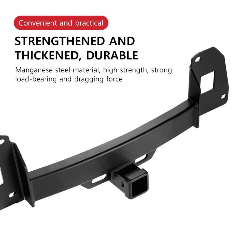 Car Trailer Hitch For Tesla Model Y Juniper 2025-2025 Manganese Steel Trailer Bar Bike Carrier Strong Heavy - Duty Towing Hitch