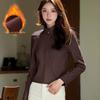 Women's Slim Fit Velvet-Lined Winter Pilates Yoga Jacket