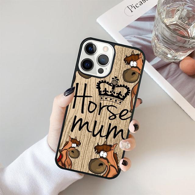 horses Running Phone Case Cover For iPhone 17 Air 15 16e 14 13 11 12 Pro Max Max Plus Back Coque shell