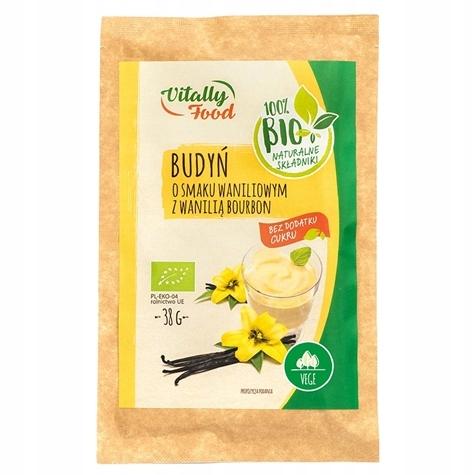 Bourbon Vanilla Pudding Without Added Sugar ORGANIC 38g
