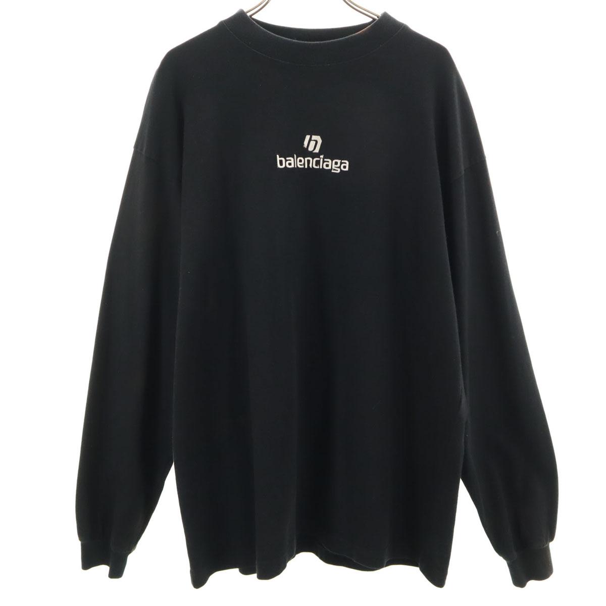 

BALENCIAGA Зроблено в Португалії Футболка з довгим рукавом S чорний Чоловічий Вживаний