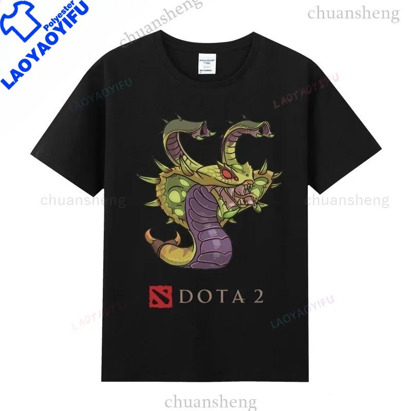 Dota 2 Tshirts Game Hero Printed Tshirt Top Shadow Fiend Pudge Axe Slardar Sven Kunkka Timber Unisex Casual Graphic T Shirts