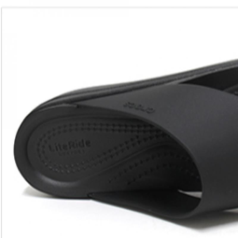 Crocs Brooklyn Flip Tall Wedge Flip Flops 208727 001