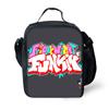 Classic Popular Novelty Funny Friday Night Funkin 3D Printed Picnic Bag Lunch Box Lunch Tote Bag School Food Bags