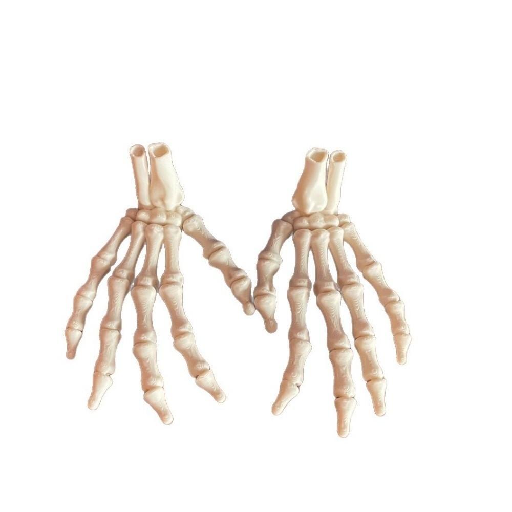 Flexible Joint Skeleton Hand Realistic Design Zombie Festival Props Party Decoration