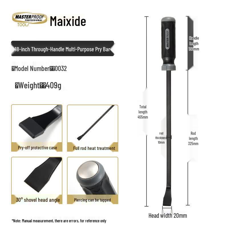 MASTERPROOF Multi-function Pry Bar