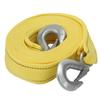2.5m 8.2ft Car Trailer Towing Rope Strap Tow Cable Hooks Emergency Heavy Duty