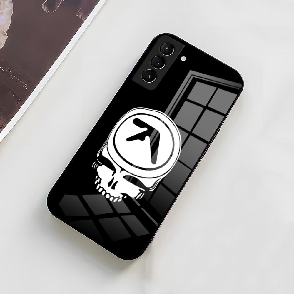 Aphex Twin Symbol Logo Phone Case For Samsung A56 A36 A26 A16 A15 A25 A35 A55 A14 A34 A24 A54 Glass Case