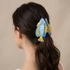 Cartoon Fish Hair Claw Ocean Series Acrylic Hair Claw Creative Large Shark Clip  Travel