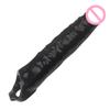 Large Cover Stick Men's Penis Adult Delay Ejaculation Extension Thickened Sleeve Silica-Gel Sex Products for Couple