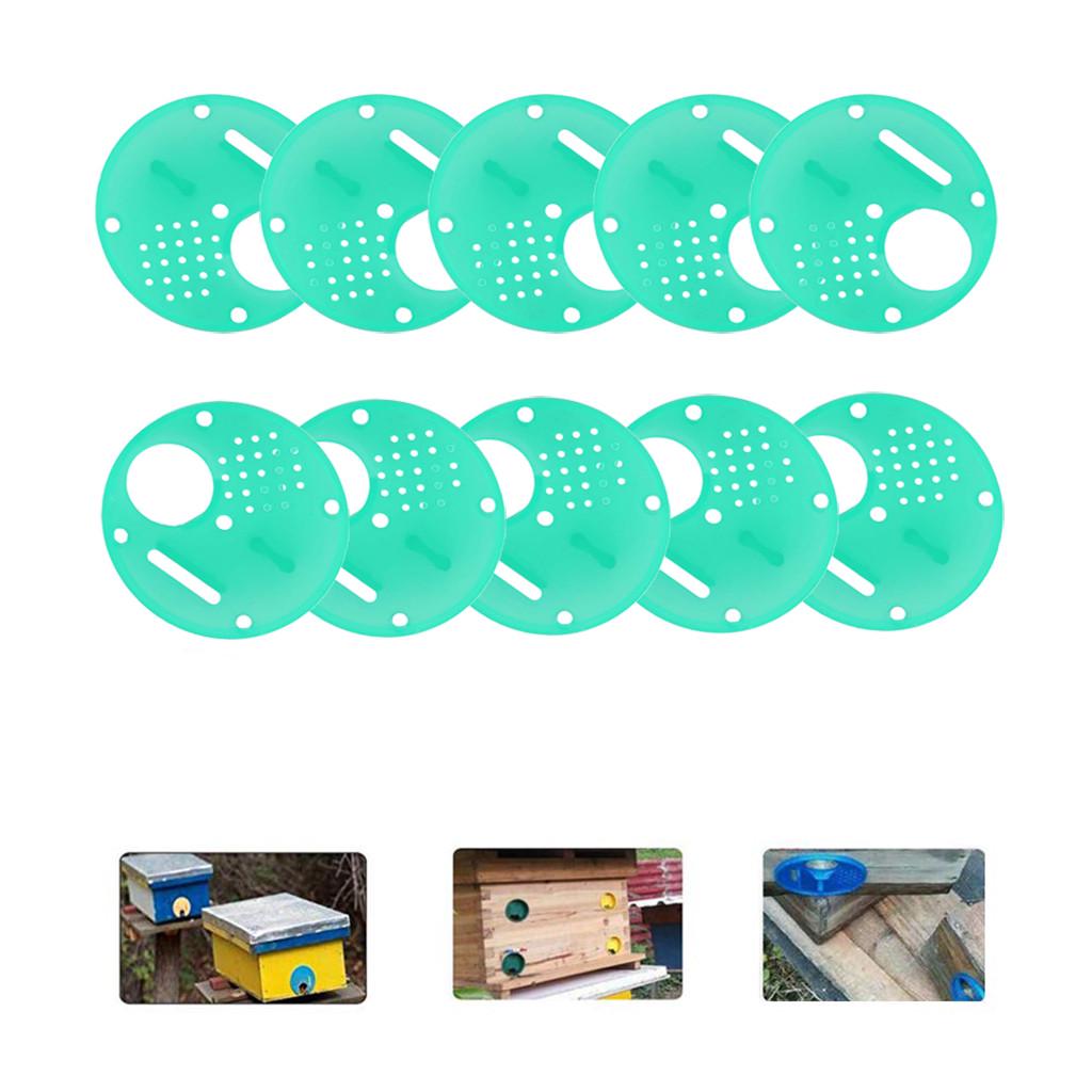20pc Plastic Bee  Door / Entrance Disc / Bee Hive Nuc Box Entrance Gate Tool