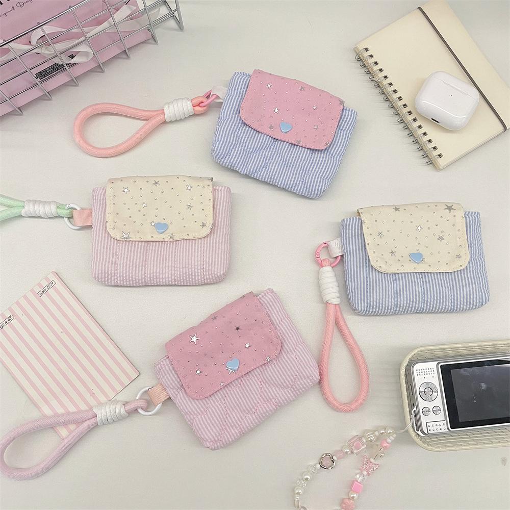 New Cute Star Print Storage Bag, Ins Style Multi-purpose Cosmetic Pouch, Travel Toiletry Bag for Daily Use