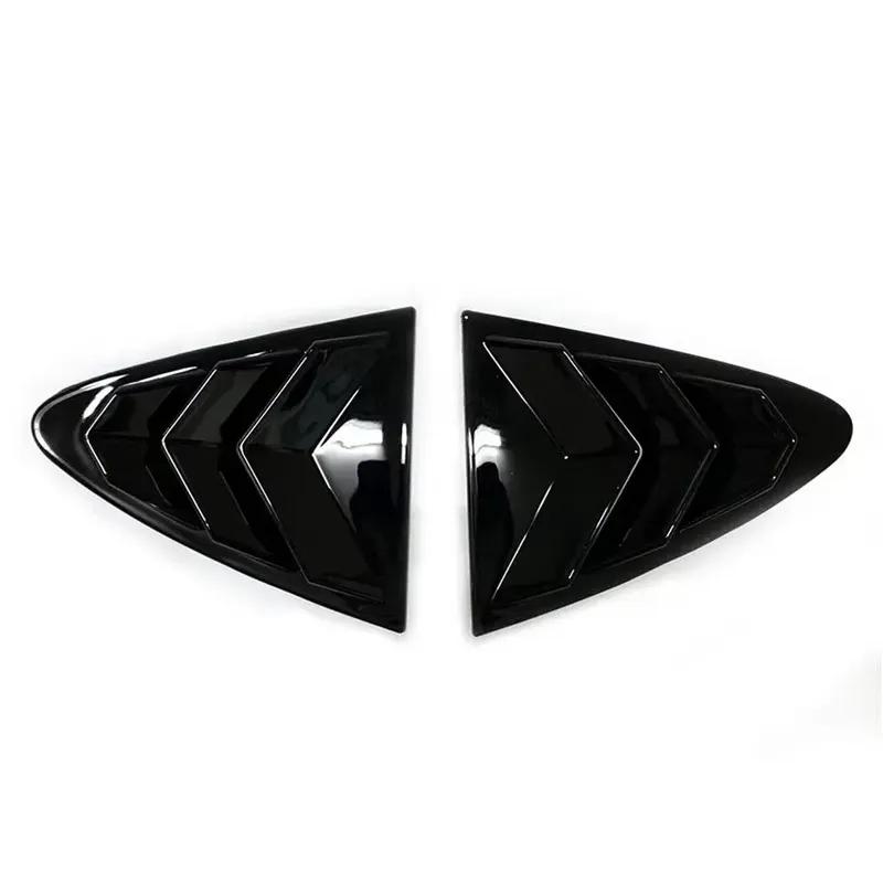 For Chevrolet Cruze 2016 2017 2018 Rear Window Louver Shutter Cover Side Vent Trim Windshield Cover Car Accessories