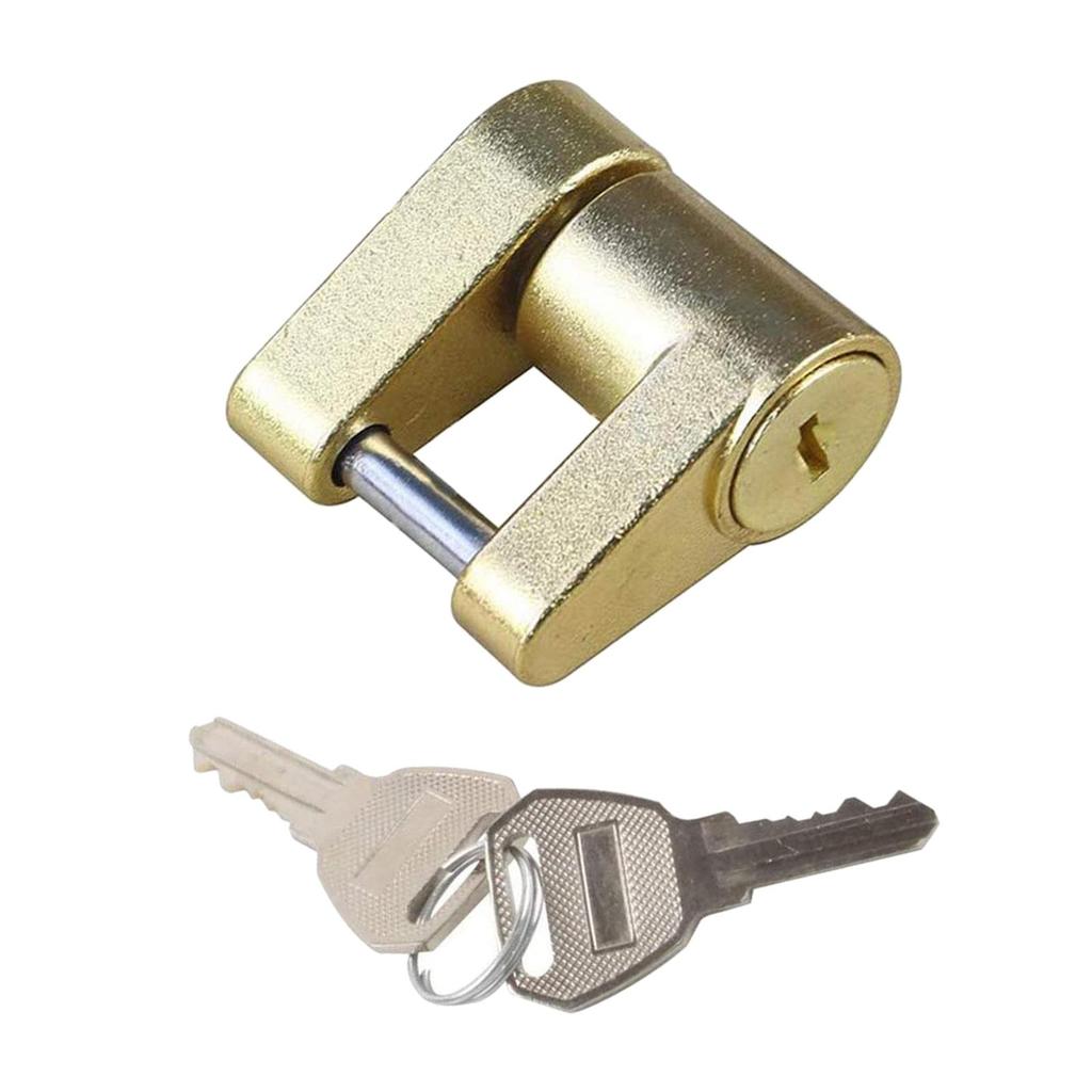 Trailer Hitch Coupler Lock Rust Resistance Hardware Hitch Accessories Coupler