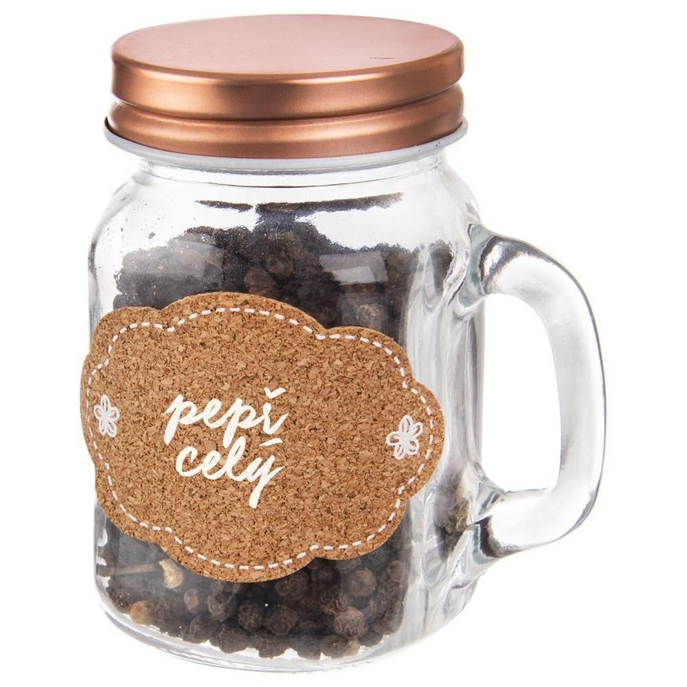 Self-Adhesive Cork Jar Labels 12-Piece 5.8x4cm