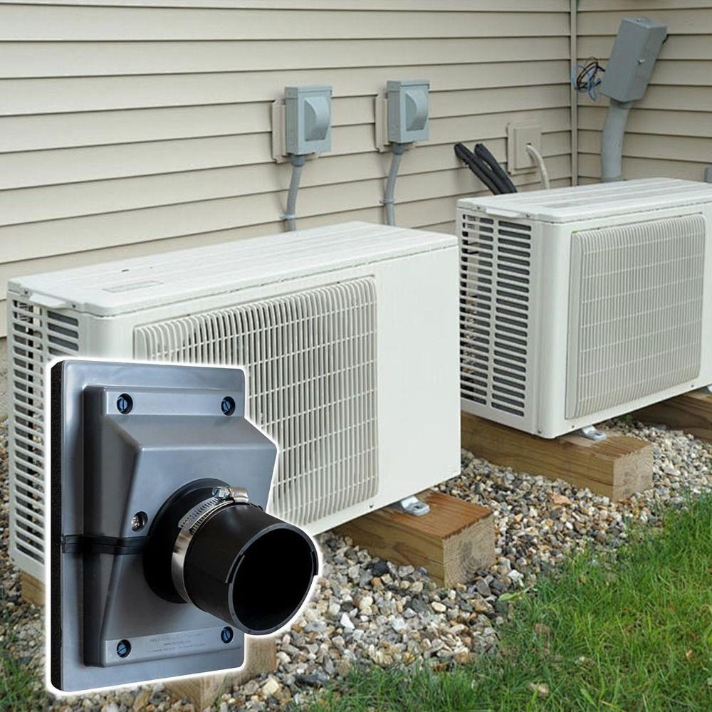 Portable Wall Sleeve HVAC Wall Penetration Cover  for Indoor & Outdoor Air Conditioner Systems