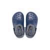 Crocs Classic Lined Casual Comfortable Warm Clogs Kids clogs Deep-Blue Charcoal 207010-459