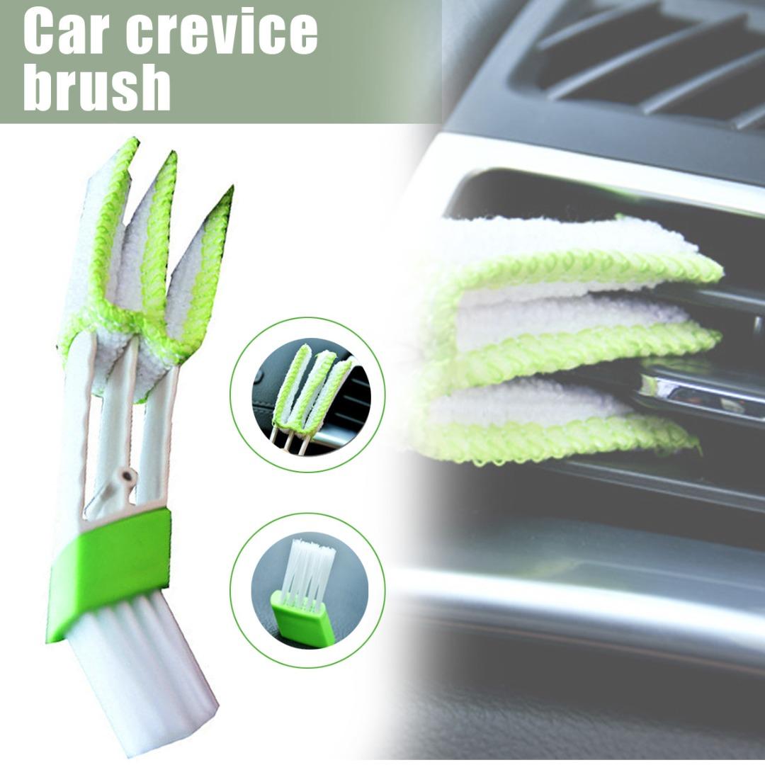 

PDTO Мини Автомобильный Вентиляционный Кисть Двухсторонний Пылеуловитель Очистка приборной панели Окна