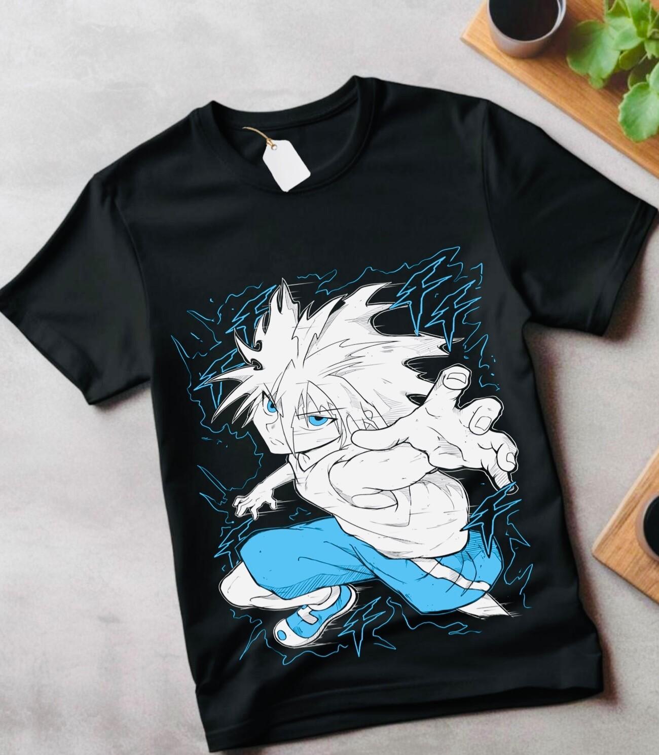 Hunter X Hunter T-Shirt Mens Womens Tees Top Gon Killua Anime Manga Unisex Tshirt T-Shirt Mens Womens Tees Top gifT Shirt Mens Womens Tees Top 4XL