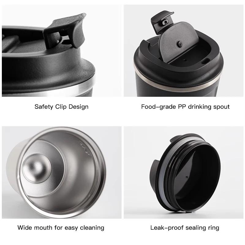 För Jeep Bildekal Rostfritt Stål Kaffekopp Termosmugg Isolerad Flaska För Jeep Grand Cherokee Wrangler JK Gladiator Com