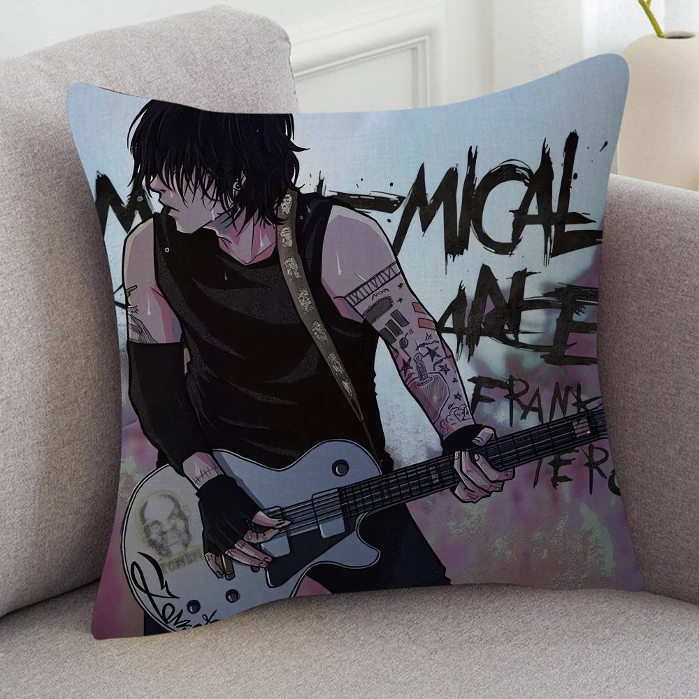Rock Band My Chemical Romance Game For Cartoon Print Peripheral Pillow Case Cushion Cover Home Decor Birthday Gift Pillowcover