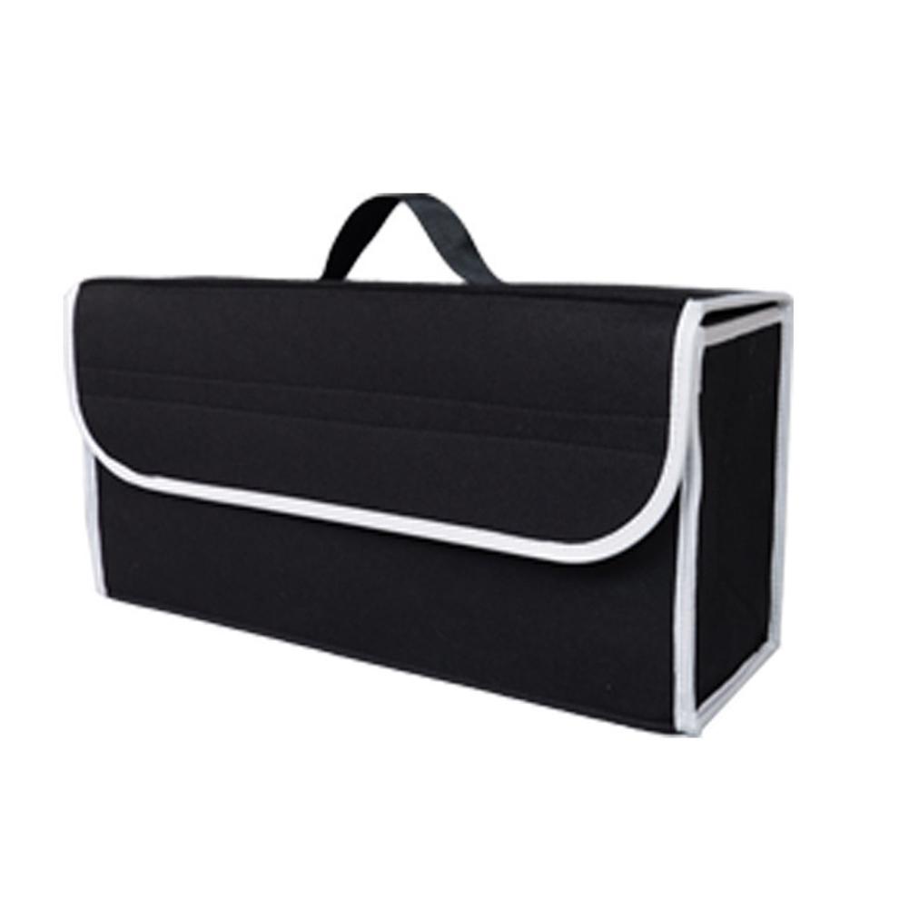 1pc Car Storage Felt Box Anti Slip Storage Tools Towels Car Accessories Universal Foldable High-Quality Felt Box
