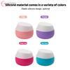 20ml Barattoli da Viaggio Portatili in Silicone con Coperchio Contenitori per Cosmetici Viso Corpo Mani Scatola per Pillole Mini da Viaggio Gioielli Contenitori per Crema Polvere