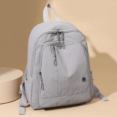Damski Lekki Plecak Podróżny z Tkaniny Oxford - Stylowy Minimalistyczny Casualowy Duża Pojemność Wszechstronny Design
