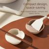 Heat-Resistant Spatula Holder Non-slip Soup Spoon Rack Fruits Bowl Chopstick Rest  Dinning Table