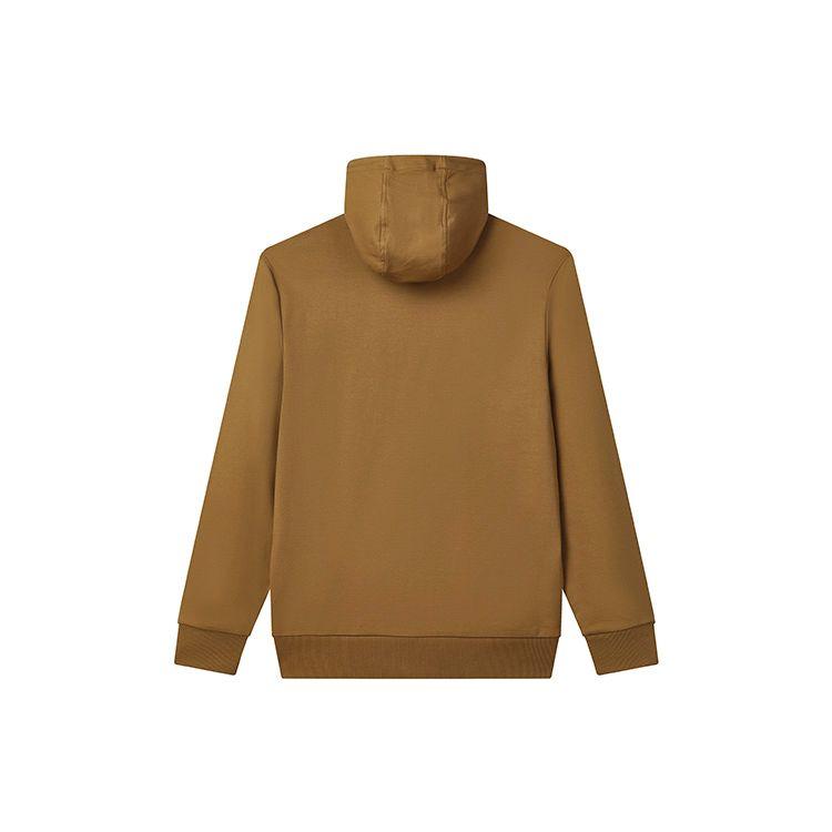 Fila Logo Printed Casual Sports Hoodie Men Hoodies Brown F11M132258F-BN