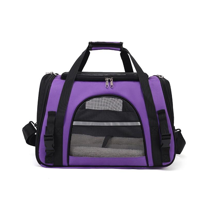 Portable Cat Carrier Bag Breathable Foldable Pet Handbag Shoulder Small Cats Dogs