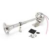 24V Single Trumpet Horn Marine Boat Air Horn 125dB Electric Air Horn for Truck Yacht Bus All 24V