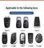 BAIC Key Case for Senova D50, D70, Zhixing X55, X65, U7 EX5 New Energy - Minimalist Design