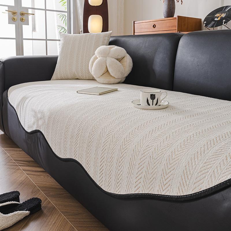 Special-Shaped Irregular Sofa Cushion, High-Grade Non-Slip Straight-Row Seat Cushion, Universal In All Seasons  New Sofa Cover