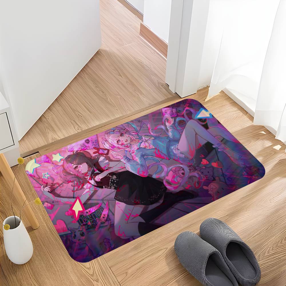 ADV games Needy Girl Overdose comics Bathroom Mat Kids Room Bedroom Decoration Balcony Anti-Slip Doormat Living Room Welcome Rug