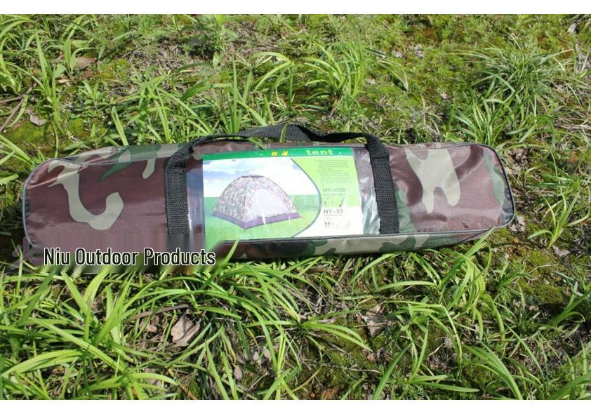 Tenda da Campeggio e da Interno Mimetica per Una Persona - Resistente ai Raggi UV e Antivento