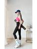 Lulu Elastic Fitness Pants: Women's Quick-Drying, Hip-Lifting Yoga and Running Tights for Spring and Summer.
