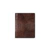 Daks Brown Alligator Leather Wallet Dbwa4f717w3