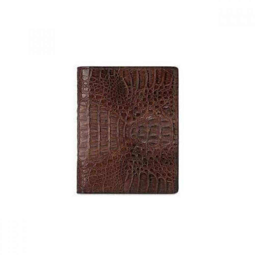 Daks Brown Alligator Leather Wallet Dbwa4f717w3