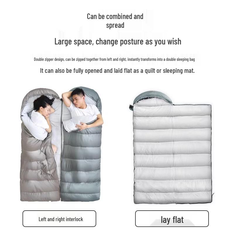 OLOEY Outdoor Goose Down Sleeping Bag
