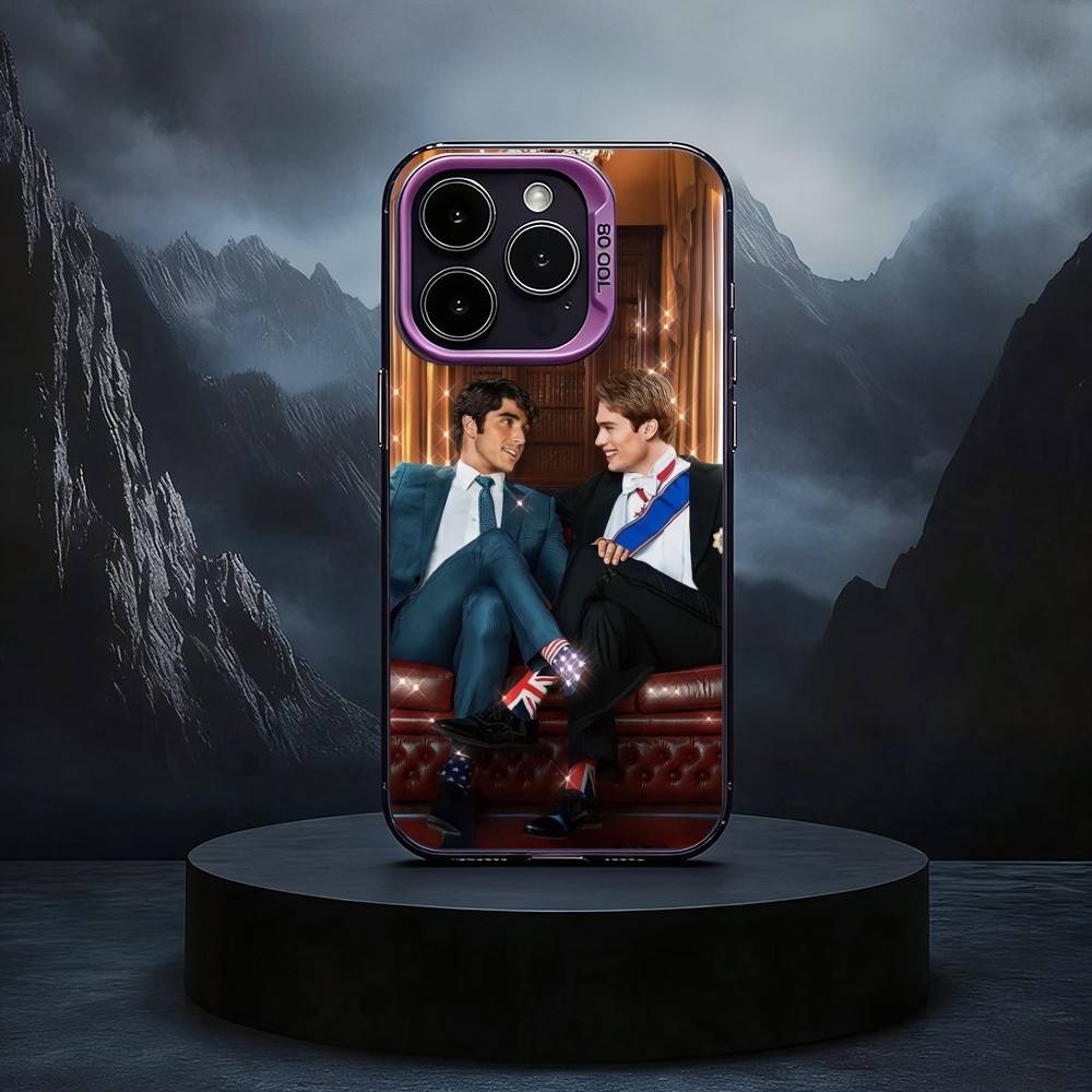 R-Red white and royal blue Black Candy silver phone case Phone Case For iPhone17,16,15,14,13,12,11 Plus,Pro Max