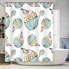 Adorable Cupcake Print Shower Curtain for Bathroom Decor Waterproof Fabric, Perfect Gift Idea